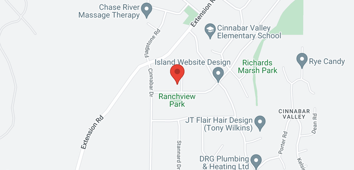 map of 124 RANCHVIEW DRIVE
